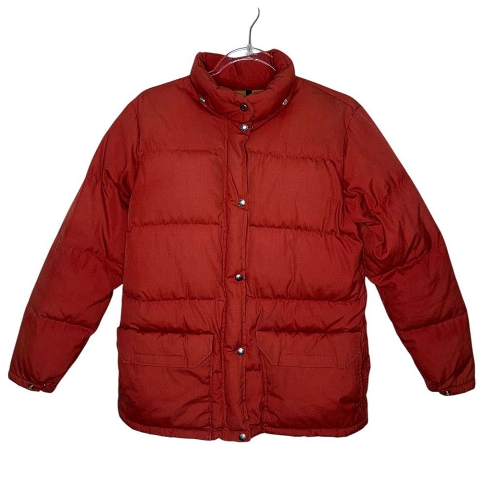 Vintage | 1970’s North Face Jacket Womens Large Burnt Orange Puffer Coat
